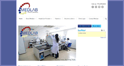 Desktop Screenshot of medlabcorp.com