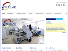 Tablet Screenshot of medlabcorp.com